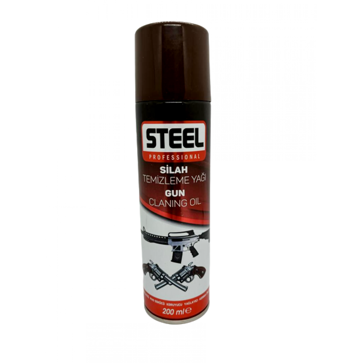 STEEL SİLAH TEMİZLEME YAĞI 200ML  KL:30